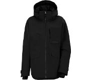 Didriksons - Gewatteerde jas voor jongens - Luke - Zwart - maat 128-134cm