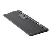 Contour Design RollerMouse Pro Wired with Extended wrist rest in Dark grey fabric leather