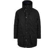 Barbour Hooded Beaufort Wax Navy