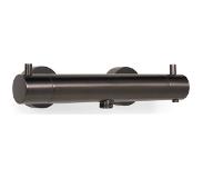 BLUE LABEL Brondby douchethermostaat - geborsteld gunmetal PVD