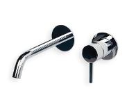 BLUE LABEL Brondby inbouw wastafelkraan 18cm - chroom