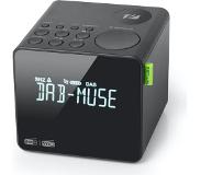 Muse Wekkerradio Dual alarm DAB+/FM PLL