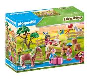 Playmobil - PLAYMOBIL 70997 kinderverjaardagsfeestje op de ponyboerderij