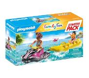 Playmobil Family Fun Starterset Waterscooter met Bananenboot