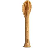 Koziol Bestekset Koziol Bio-Circulair Klikk Pocket Nature Wood (3-Delig)