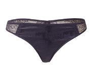 Lingadore String Dark Snake | Maat: M | Kleur: Marine Blauw