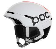 POC Obex BC MIPS - Skihelm Hydrogen White / Fluorescent Orange AVIP 51-54 cm