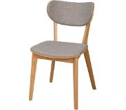 Nordiq Cato Chair - Eetkamerstoel - Eikenhout - Lichtgrijs