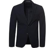 Donkervoort Blazer Heren Donkerblauw uni | Maat: 50 | 83% polyester, 16% viscose, 1% elastomeer