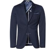 Blue industry Mix & Match Colbert Heren Blauw | Maat: 54 | 60% polyester, 35% viscose, 5% elastaan