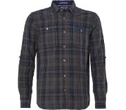 Scotch & Soda Heren Hemden Regular-fit Checked Flannel Shirt - Donkergroen - Maat XL