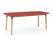 Normann Copenhagen Form Table tafel rood 200x95