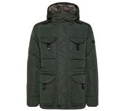 Peuterey Jas Peuterey Men Aiptek NBE 03 Fur Dark Green-S