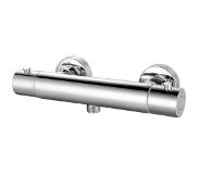 Klea Rio Thermostatische Douchekraan 15cm Hartafstand 2 Greeps Chroom