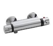 Klea Universal Thermostatisch Douchekraan 12cm Hartafstand 2 Greeps Chroom