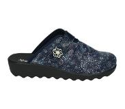 Josef seibel -Dames - blauw donker - pantoffels - maat 37