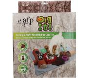 All For Paws Dig it - Rectangle Fluffy mat with cute toy
