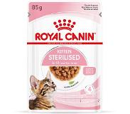 Royal Canin Sterilised Loaf 85g Wet Cat Food 12 Units Veelkleurig