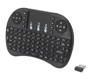 Conrad RF-4503536 toetsenbord RF Draadloos QWERTZ Duits Zwart