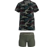 Vingino Underwear set-B-224-6 CAMOU SET Jongens Ondergoedsetje - Maat 98/104
