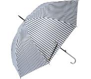 Juleeze Paraplu Volwassenen Ø 100 cm Wit Polyester Strepen Regenscherm