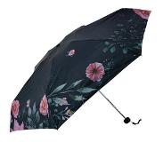 Juleeze Paraplu Volwassenen Ø 92 cm Zwart Polyester Bloemen Regenscherm