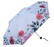 Juleeze Paraplu Volwassenen Ø 92 cm Wit Polyester Bloemen Regenscherm