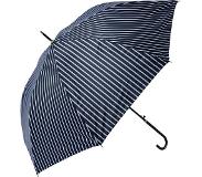Juleeze Paraplu Volwassenen Ø 100 cm Zwart Polyester Strepen Regenscherm