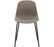 Venture Home Eetkamerstoelen 2 st Arctic kunststof zwart en khaki