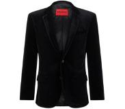 HUGO BOSS Henry slim fit van fluweel met klepzakken