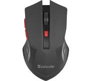 Defender MAUS DEFENDER ACCURA MM-275 RF SCHWARZ UND ROT OPTICAL 1600DPI 6P