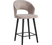 Richmond Counterstoel Savoy khaki velvet (Quartz Khaki 903) (Groen, 50.0x57.0x100.0cm)