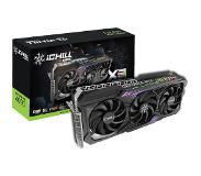 Inno3D GeForce RTX 4090 ICHILL X3, GeForce RTX 4090, 24 GB, GDDR6X, 384 Bit, 7680 x 4320 Pixels, PCI Express x16 4.0