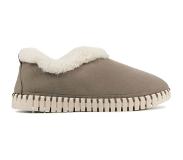 Ilse jacobsen Vrouw Leren PantoffelsPantoffels Tulip 3050 - Taupe | Maat 37