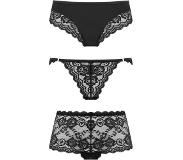 Underneath - Eden Set Van 3 Slips - Zwart