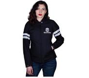 Helstons Targa Fabrics Black White Jacket L