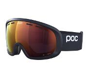 POC Fovea Mid Clarity - Skibril Uranium Black / Spektris Orange Unieke maat