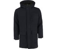 Mexx Wool Hooded Parka Mannen - Navy - Maat XXL