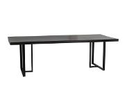 Ptmd collection PTMD Calio Black acacia wood diningtable rectangle 240 (Groen, 240x100x78cm)