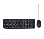 Ewent EW3005 toetsenbord Inclusief muis USB QWERTY Italiaans Zwart