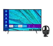 Medion BundelDEAL ! LIFE X15055 LCD Smart-TV, 125,7 cm (50'') Ultra HD + MEDION LIFE E62003 Draadloze hoofdtelefoon