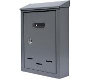 VOREL Brievenbus SMALL met 2 sleutels - grafiet - 285x200x60 mm