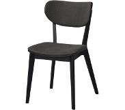 Nordiq Cato Chair - Eetkamerstoel - Zwart eikenhout - Grijs