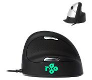 R-Go Tools R-Go HE Break Mouse, Ergonomische muis, Anti-RSI software, Medium (Handlengte 165-185mm), Rechtshandig, bedraad