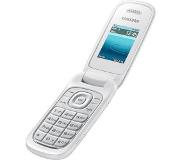 Samsung GT-E1272 - GSM - Klaptelefoon - Simlockvrij - Prepaid - Seniorentelefoon - Inclusief Simkaart - Wit