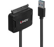 Lindy USB 3.2 Gen 1 (USB 3.0) Converter [1x USB 3.2 Gen 1 stekker A (USB 3.0) - 1x SATA-combi-stekker 15+7-polig] 43311