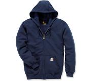 Carhartt Midweight Zip Hooded Sweatshirt New Navy Heren Size : S