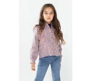 Sissy-Boy Lichtpaarse blouse met bloemenprint | Maat: 146-152