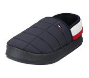 Tommy Hilfiger Heren Pantoffels Comfort Hilfiger Rwb Homeslipper - Zwart - Maat 41/42