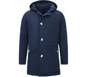 Enos Winterjas Heren Parka met Capuchon - 7101 - Blauw
